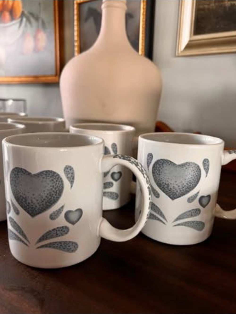 Vintage Corelle/Jay Spongewear Coffee Mugs